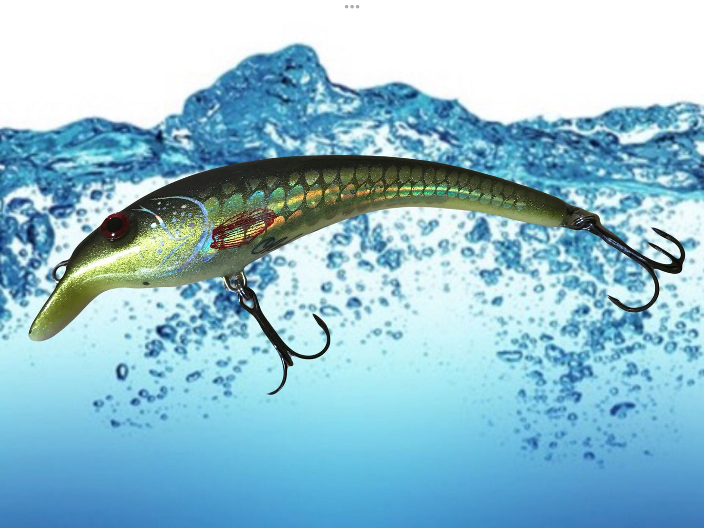 Rock'n Roll Wobbler Rotfeder 10cm