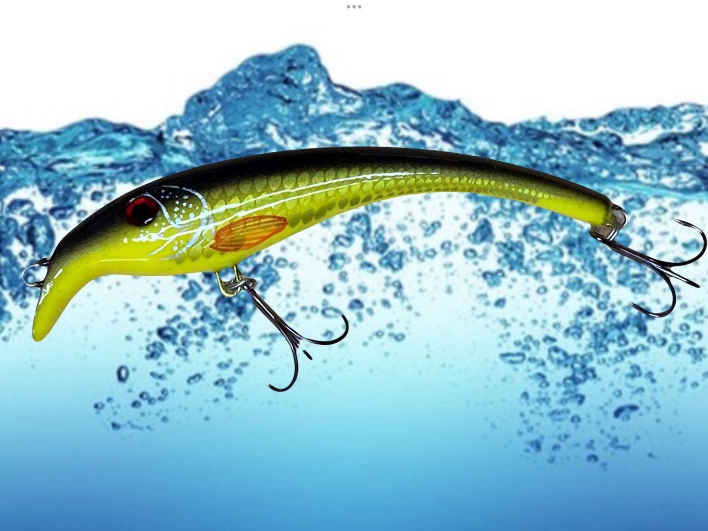 Rock'n Roll Wobbler Yellow Shiner 21cm