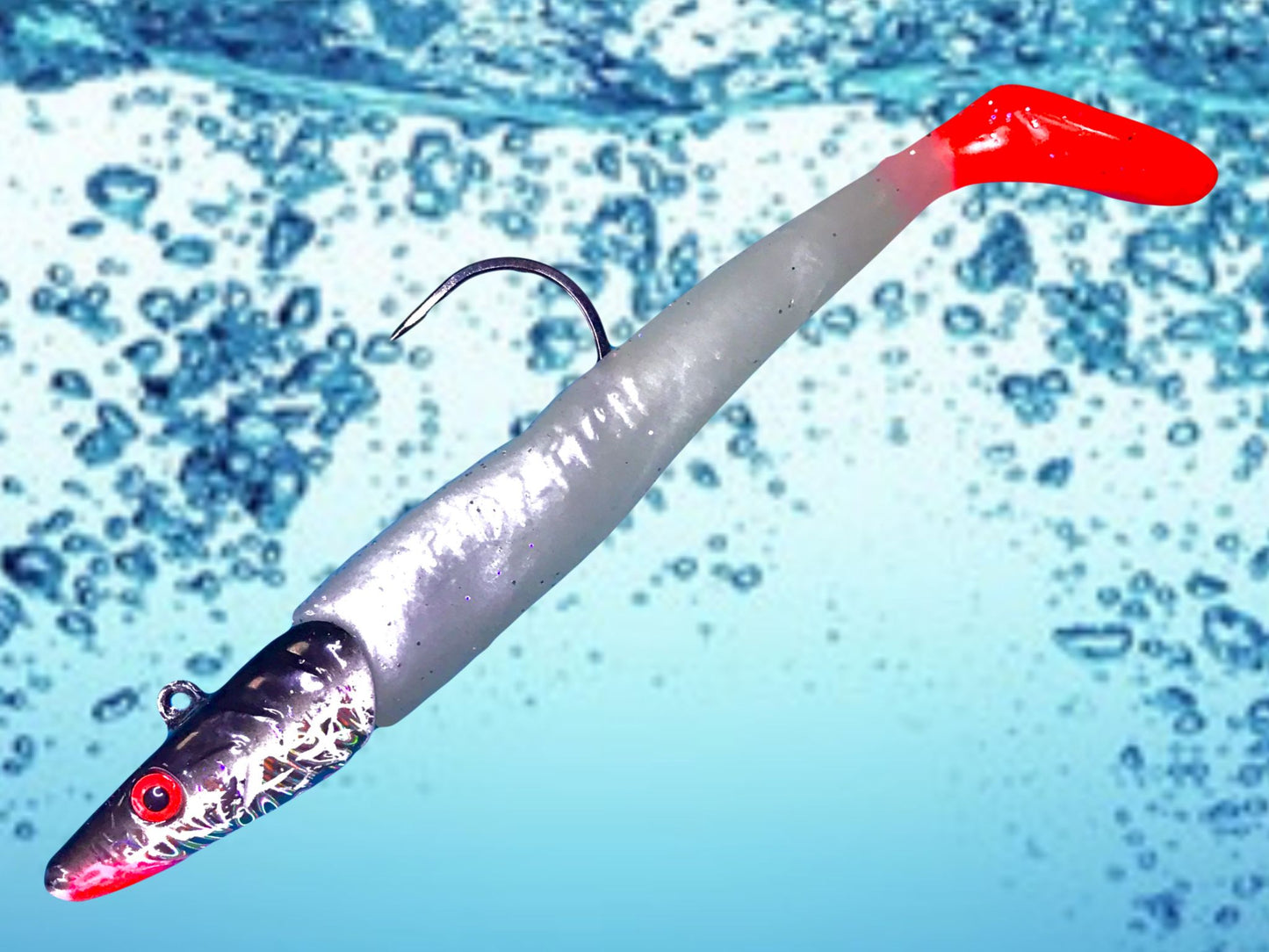 Sandeel Arctic Jig Pearl (self-luminous)