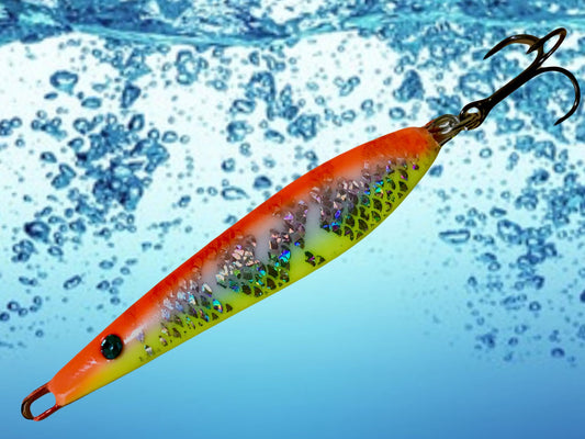 Speedy Fish Meerforellenwobbler Hamburger Speck