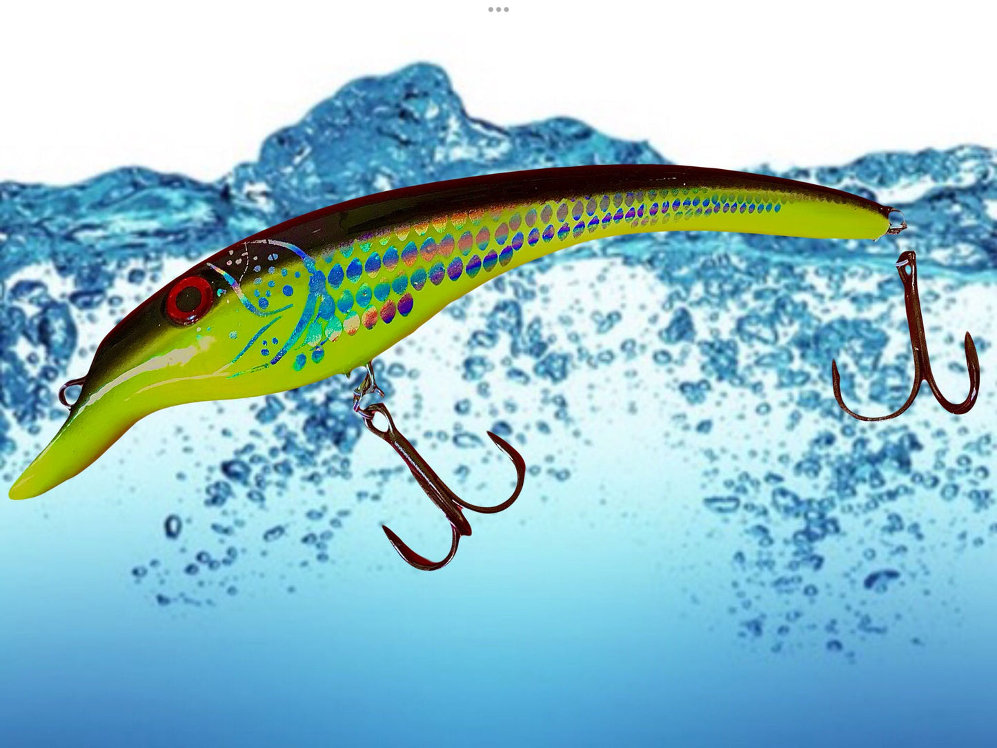 Rock'n Roll Wobbler Yellow Shiner 24cm